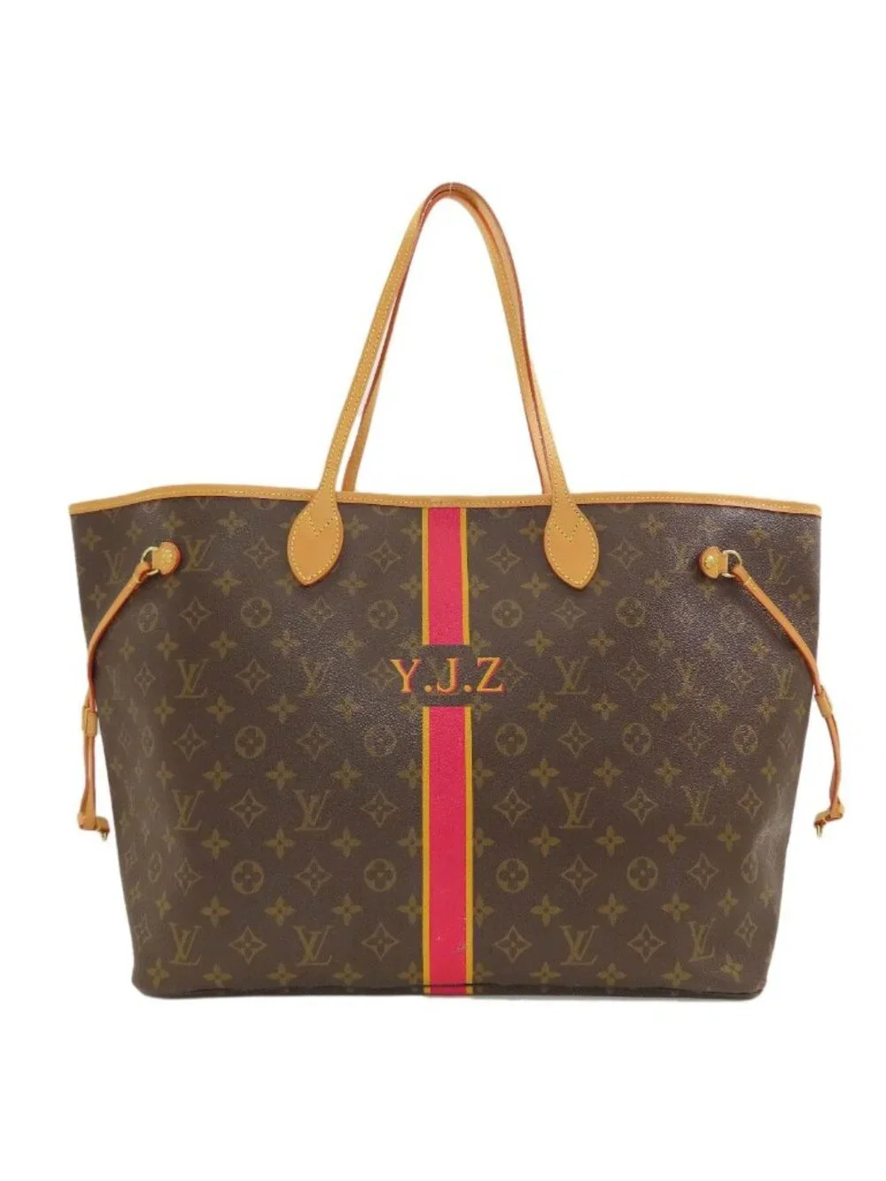 Louis Vuitton Neverfull GM My LV Heritage Monogram Tote Bag Canvas